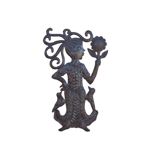 Girl Picking Flowers, Metal Girl with Flowers, Gardening Girl, Garden Girl, Metal Girl with Flower Wall Art, Flower Picker  Girl Picking Flowers, Metal Girl with Flowers, Gardening Girl, Garden Girl, Metal Girl with Flower Wall Art, Flower Picker