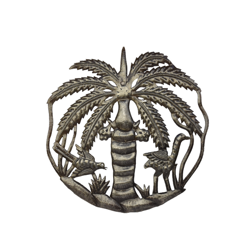 Palm Tree, Metal Palm Tree, Island LIving, Metal Island Life Wall Sculpture, Palm Tree Wall Sculpture, Metal Palm Tree Decor