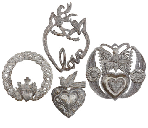 Celtic Knot Heart Collection Heart with Butterfly