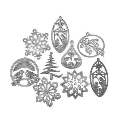 Collection of One of a Kind Christmas Ornaments Handmade in Haiti Collection of One of a Kind Christmas Ornaments Handmade in Haiti