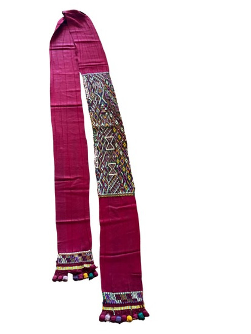 Vintage Handwoven Belt or Cinta  from Chajul Guatemala