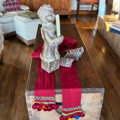 Vintage Handwoven Belt or Faja  from Chajul Guatemala