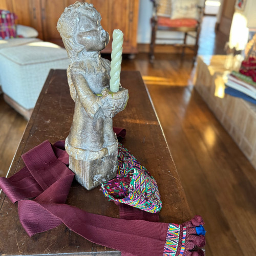 Vintage Handwoven Faja or Belt  from Chajul Guatemala