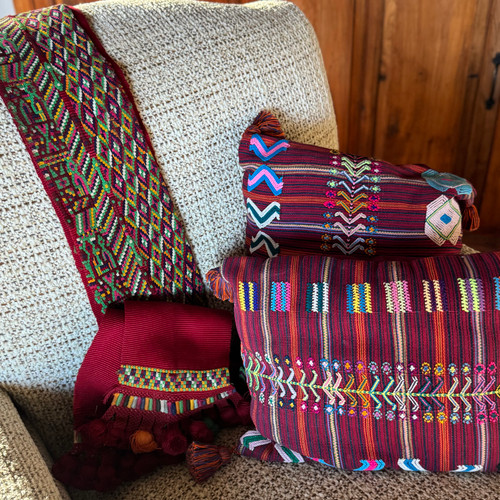 Vintage Handwoven Faja  from Chajul Guatemala