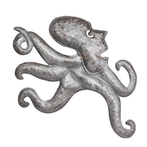 Octopus in the Sea, Nautical Bathroom & Home Decor