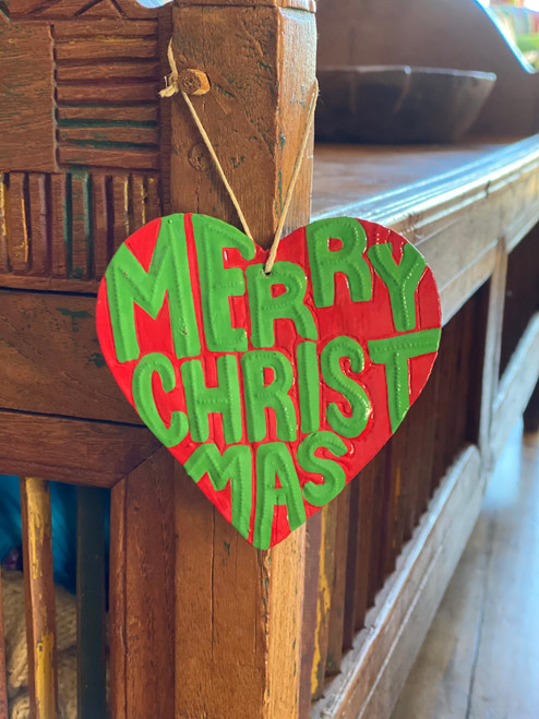 Haitian Handmade Ornament, Ethical Holiday Décor, Metal Christmas Tree Hanger, Upcycled Holiday Ornament Haitian Handmade Ornament, Ethical Holiday Décor, Metal Christmas Tree Hanger, Upcycled Holiday Ornament