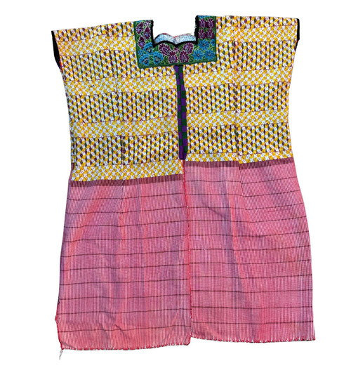 Santiago Sacatepequez, Guatemalan Weaving, Huipil Top Indigenous Textile