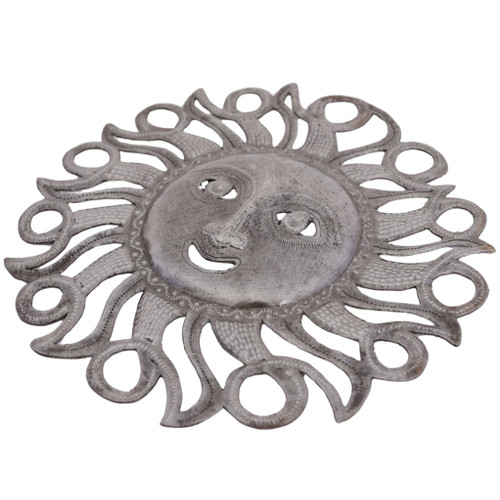 sun face metal art, whimsical wall hanging, tropical home décor, eco-friendly wall sculpture sun face metal art, whimsical wall hanging, tropical home décor, eco-friendly wall sculpture
