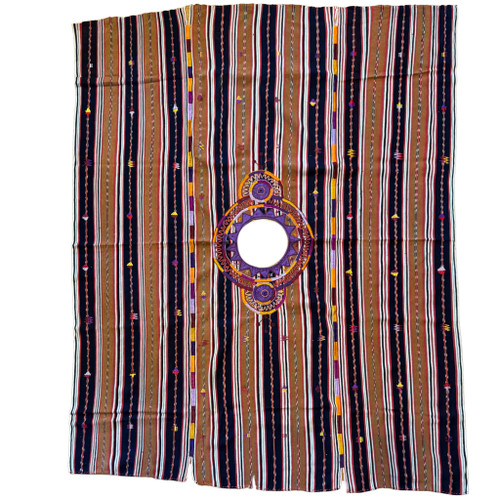 ixcaco cotton, natural brown cotton textile, handwoven Guatemalan textile, backstrap loom weaving