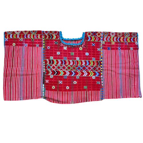 indigenous textile, ethnic blouse, vintage Mayan clothing, Guatemalan folk art, tribal textile