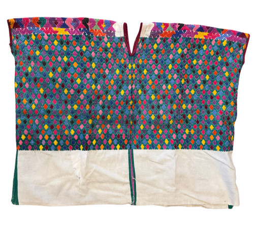 Maya Huipil
Traditional Guatemalan Blouse
Handwoven Cotton Textile
Boho Ethnic Blouse
Folk Art Textile
Latin American Folk Art