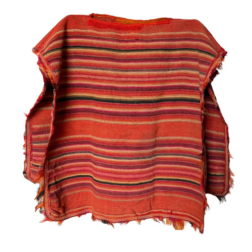 Bolivian poncho, Altiplano poncho, Calcha village textile, vintage poncho 1970s, handwoven wool poncho, Andean textile, indigenous Bolivia clothing