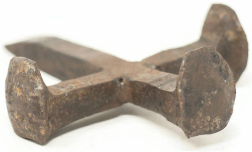 Railroad Spike Cross Rustic Wire Cross Metal Cross Western Wall Cross Railroad Spike