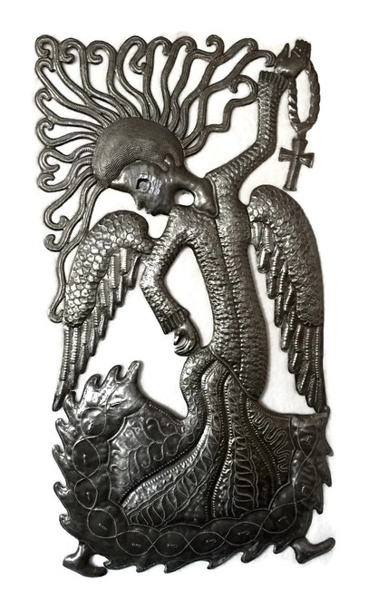 Handmade Metal Wall Decor
Recycled Metal Art
Haitian Drum Art
Angel Wall Hanging