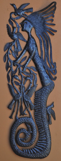 Large mermaid under the sea, Haiti