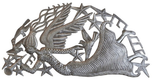 Angel, Sky, Birds, Wings, Stars, Angelic, Celestial, Moon, Sky, Trumpet, Messenger, Musician, One-of-a-Kind, Limited Edition, Sustainable, Eco-Friendly, Recycle, Recyclable, Refurbished, Reclaimed, Oil Drum Barrels, Fair Trade, Help Haiti, Fight Poverty Angel, Sky, Birds, Wings, Stars, Angelic, Celestial, Moon, Sky, Trumpet, Messenger, Musician, One-of-a-Kind, Limited Edition, Sustainable, Eco-Friendly, Recycle, Recyclable, Refurbished, Reclaimed, Oil Drum Barrels, Fair Trade, Help Haiti, Fight Poverty