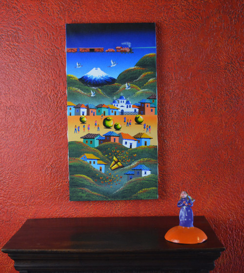 Ecuador Painting   11.75"  X  23.5"