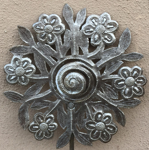 Flower Garden Sculpture, Flower Garden Decor 