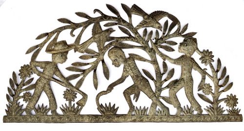 Farmers in Haiti in the Fields Harvesting Crops Farmers in Haiti in the Fields Harvesting Crops