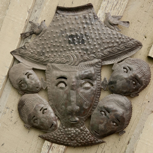 Papa Zaka, Farmer, Farm Life, Farm Living, Limited Edition, One-of-a-Kind, Mask, Unique Art