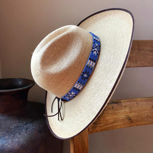HATBANDS, COWBOY HATS, BEADED, HANDMADE, GUATEMALA