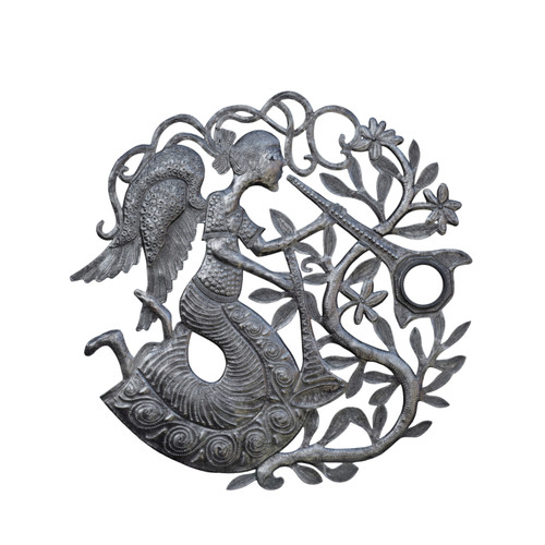 Handcrafted Haitian Metal Art, Angel with Trumpets, Metal Angel Wall Sculpture, Angelic Decor, Vintage Angel, Angel Sculpture, Sustainable Home Decor, Upcycled Oil Barrel Folk Art Handcrafted Haitian Metal Art, Angel with Trumpets, Metal Angel Wall Sculpture, Angelic Decor, Vintage Angel, Angel Sculpture, Sustainable Home Decor, Upcycled Oil Barrel Folk Art