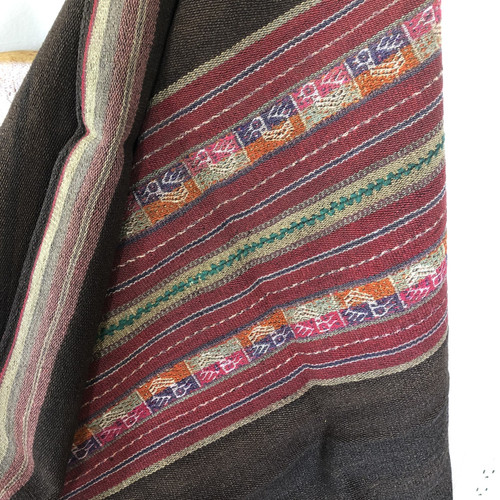 Llallagua Aguayo or  Manta Bolivia 41" x 44"