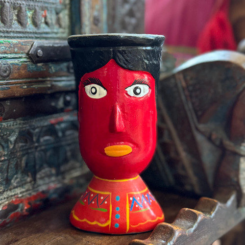 Girl power Face Vase decorative