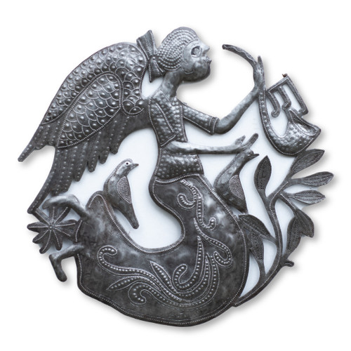 Angel, Its Cactus, One-of-a-Kind, Limited Edition, Sustainable, Eco-Friendly, Handcrafted, Handmade, Fair Trade, Angelic Sculpture, Choir, Musician, Trumpeter Angel, Its Cactus, One-of-a-Kind, Limited Edition, Sustainable, Eco-Friendly, Handcrafted, Handmade, Fair Trade, Angelic Sculpture, Choir, Musician, Trumpeter