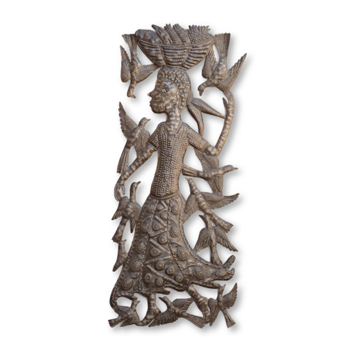 Birds, Market Woman, Fruit Basket, One-of-a-Kind, Limited Edition, Sustainable, Eco-Friendly, Handcrafted, Handmade, Recycle, Recyclable Birds, Market Woman, Fruit Basket, One-of-a-Kind, Limited Edition, Sustainable, Eco-Friendly, Handcrafted, Handmade, Recycle, Recyclable