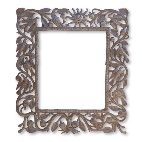 Sun, Celestial, Birds, Tree of Life, Moon, Handcrafted, Handmade, Frame, Mirror, Sustainable, Eco-Friendly Sun, Celestial, Birds, Tree of Life, Moon, Handcrafted, Handmade, Frame, Mirror, Sustainable, Eco-Friendly