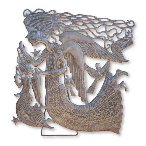 Angel, Angelic, Choir, Religious, Mystical, Wings, Home Decor, Birds, Stars, Celestial, Home Decor, Living Room Art, Sustainable, Eco-Friendly, Recycle, Recyclable, Metal Art, Steel, Oil Barrels Angel, Angelic, Choir, Religious, Mystical, Wings, Home Decor, Birds, Stars, Celestial, Home Decor, Living Room Art, Sustainable, Eco-Friendly, Recycle, Recyclable, Metal Art, Steel, Oil Barrels