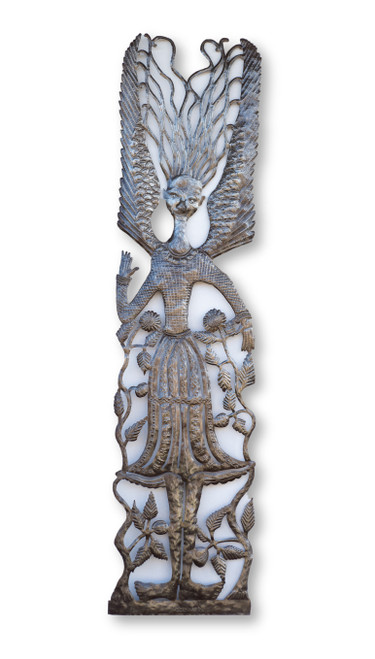 Angel, Wings, Angelic, Angelic Choir, Choir, Mystical Creature, Celestial, Church, Religious Decor, Guardian Angel, Recycle, Recyclable, Sustainable, Eco-Friendly, Steel, Metal, Oil Barrels Angel, Wings, Angelic, Angelic Choir, Choir, Mystical Creature, Celestial, Church, Religious Decor, Guardian Angel, Recycle, Recyclable, Sustainable, Eco-Friendly, Steel, Metal, Oil Barrels