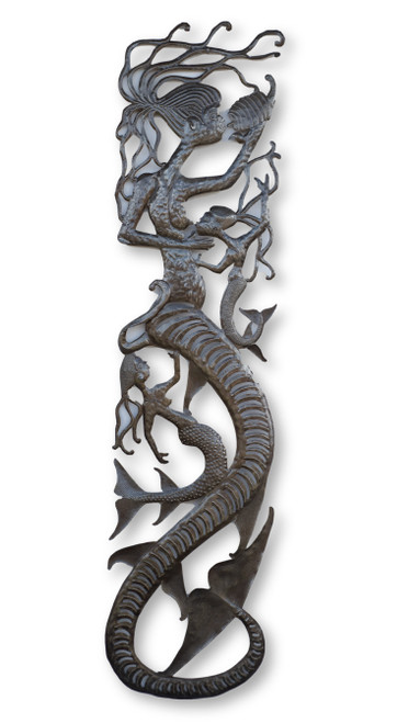 Mermaid, Little Mermaid, One-of-a-Kind, Limited Edition, Handcrafted, Handmade, Sustainable, Eco-Friendly, Recycle, Recyclable, Fish, Fishing, Mystical Creature, Ocean, Beach Home Mermaid, Little Mermaid, One-of-a-Kind, Limited Edition, Handcrafted, Handmade, Sustainable, Eco-Friendly, Recycle, Recyclable, Fish, Fishing, Mystical Creature, Ocean, Beach Home