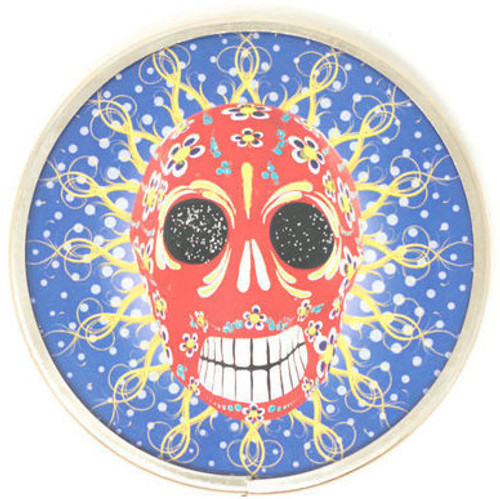 Day of the Dead, Skull Pocket Mirror 2.75"
