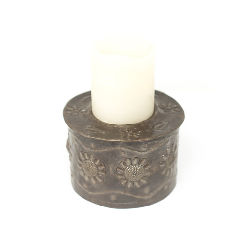 Candle Holder, Candles, Matches, Flowers, Floral Art, One-of-a-Kind, Limited Edition, Sustainable, Eco-Friendly, Handcrafted, Handmade, Recycle, Recyclable, Metal, Steel, Oil Barrels, Fair Trade Candle Holder, Candles, Matches, Flowers, Floral Art, One-of-a-Kind, Limited Edition, Sustainable, Eco-Friendly, Handcrafted, Handmade, Recycle, Recyclable, Metal, Steel, Oil Barrels, Fair Trade