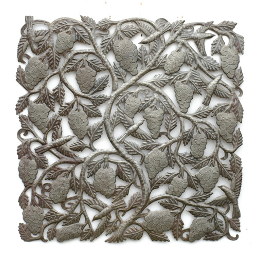 Grapes, Grapevine, Winery, Wine, Tree of Life, Bush, Birds, Flying Birds, Handcrafted, Handmade, Sustainable, Eco-Friendly, Recycle, Recyclable Grapes, Grapevine, Winery, Wine, Tree of Life, Bush, Birds, Flying Birds, Handcrafted, Handmade, Sustainable, Eco-Friendly, Recycle, Recyclable