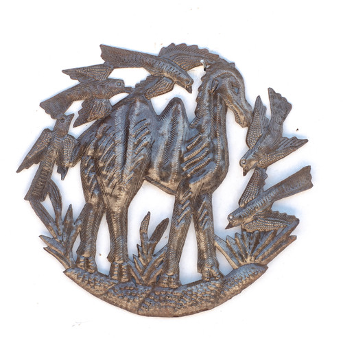 Camel, Desert, Safari, One-of-a-Kind, Limited Edition, Sustainable, Eco-Friendly, Recycle, Recyclable, Fair Trade, Metal, Steel, Oil Barrels Camel, Desert, Safari, One-of-a-Kind, Limited Edition, Sustainable, Eco-Friendly, Recycle, Recyclable, Fair Trade, Metal, Steel, Oil Barrels