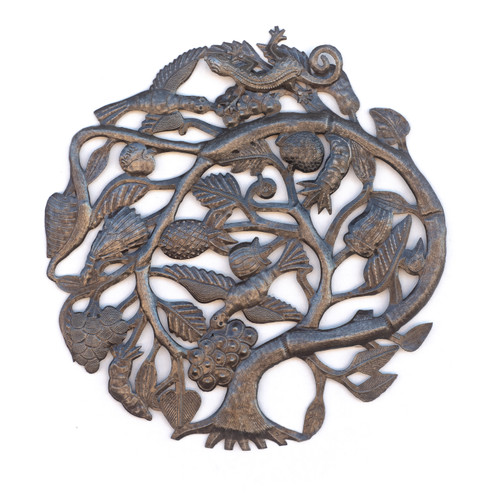 Tree of Life, Trees, Blooming Tree, Handmade, Handcrafted, Haiti, Haitian Art, Sculpture, Sustainable, Eco-Friendly, Limited Edition, Lizard, Metal, Steel Tree of Life, Trees, Blooming Tree, Handmade, Handcrafted, Haiti, Haitian Art, Sculpture, Sustainable, Eco-Friendly, Limited Edition, Lizard, Metal, Steel