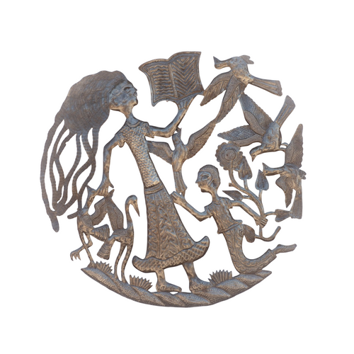 People, Reading, Teacher, Student, Children, Child, Kids, One-of-a-Kind, Sustainable, Eco-Friendly, Limited Edition, Metal, Steel, Oil Barrels People, Reading, Teacher, Student, Children, Child, Kids, One-of-a-Kind, Sustainable, Eco-Friendly, Limited Edition, Metal, Steel, Oil Barrels