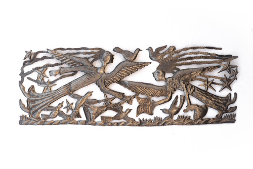 Guardian Angel, Angelic, Stars, Birds, Trumpet, Trumpeter, Michee Ramil Remy, Haiti, Haitian Guardian Angel, Angelic, Stars, Birds, Trumpet, Trumpeter, Michee Ramil Remy, Haiti, Haitian