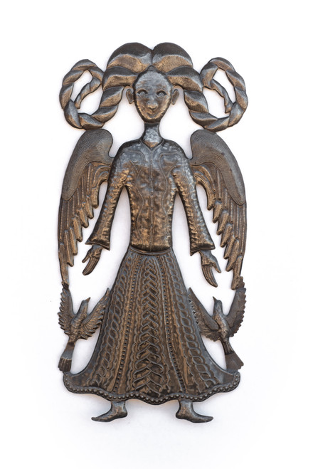 Angel, Angelic, Guardian Angel, One-of-a-Kind, Handcrafted, Handmade, Sustainable, Birds, Garden Angel Angel, Angelic, Guardian Angel, One-of-a-Kind, Handcrafted, Handmade, Sustainable, Birds, Garden Angel