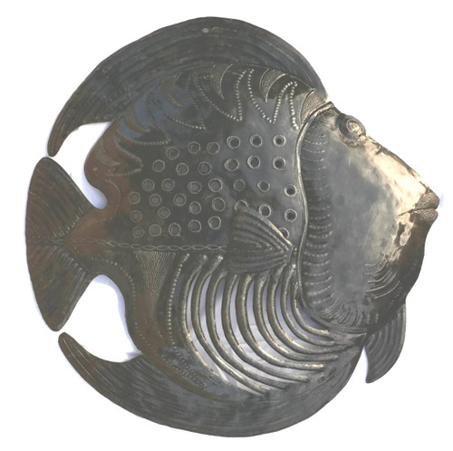 Fish Wall Art, Recycle Steel Sculpture, It's Cactus , Casey Riddell ...