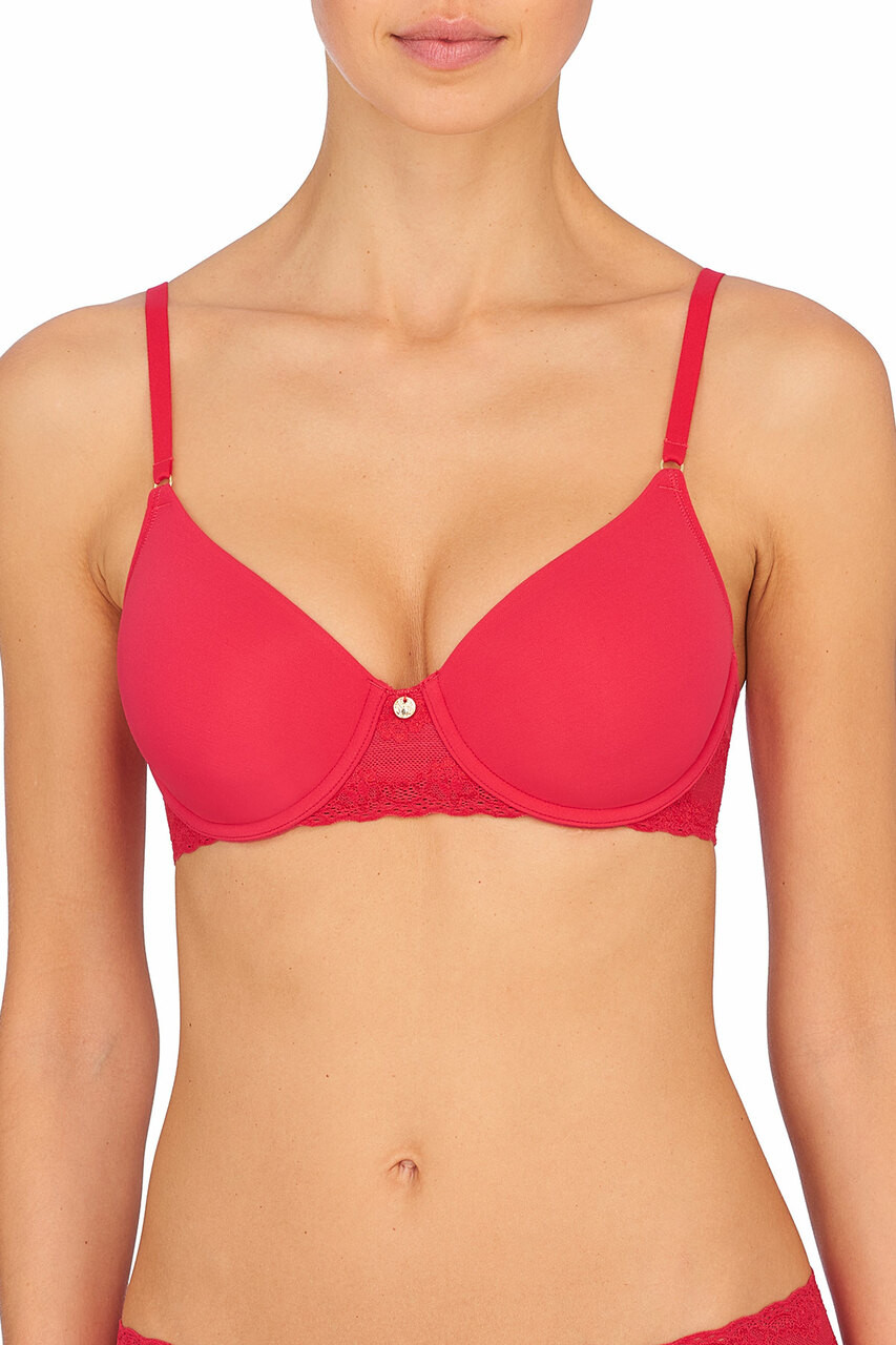 Natori Bliss Perfection Underwire Contour Bra In Rose