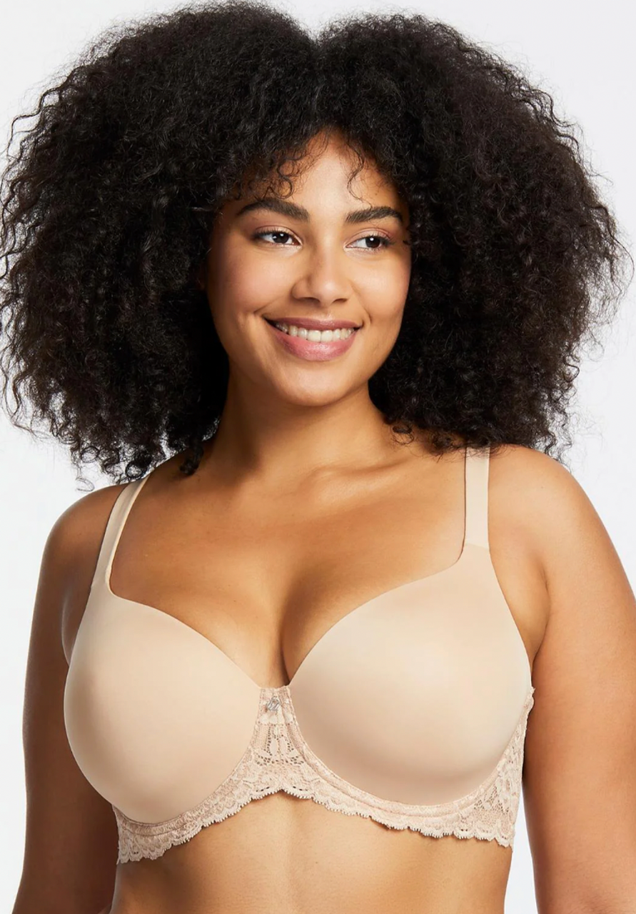 Elita Women's Plus-Size Soft Bra, Black, 38 : : Clothing