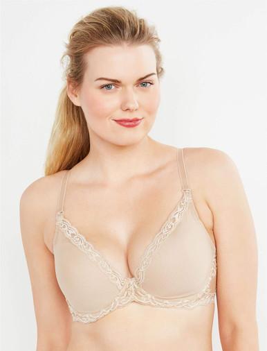 730023 Natori Feathers Contour Plunge Bra