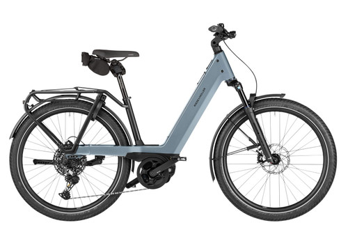 Riese & Muller Nevo5 touring in Ice blue