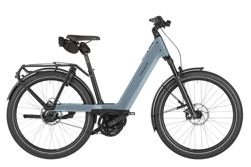 Riese & Muller Nevo5 rohloff in Ice blue