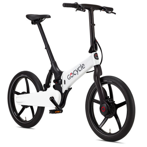 Gocycle G4 Folded View in White
