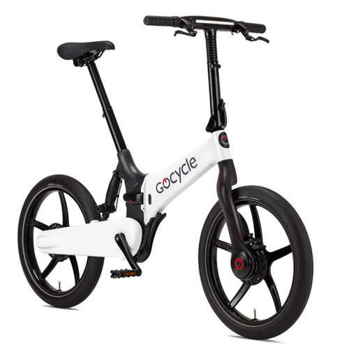 Gocycle G4i in White Side View 2 Gocycle G4i in White Side View 2